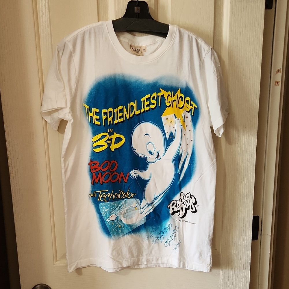 Vintage Radio Days Casper BOO MOON Tee NWT Sz M